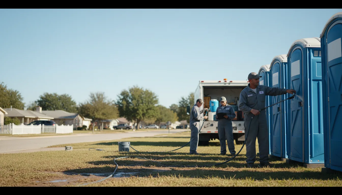 Long-Term Portable Toilet Rental in Ferriday, LA near me